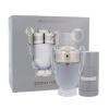 Paco Rabanne Invictus Подаръчен комплект EDT 100 ml + деостик 75 ml увредена кутия