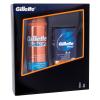 Gillette Fusion Hydra Gel Подаръчен комплект гел за бръснене 200 ml + балсам след бръснене Pro SPF15 50 ml