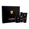 Ferrari Scuderia Ferrari Black Подаръчен комплект EDТ 125 ml + душ гел 150 ml + дезодорант 150 ml увредена кутия