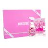 Moschino Fresh Couture Pink Подаръчен комплект EDT 100 ml + лосион за тяло 100 ml + душ гел 100 ml + EDT 10 ml