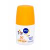 Nivea Sun Kids Protect &amp; Sensitive Roll-on SPF50+ Слънцезащитна козметика за тяло за деца 50 ml