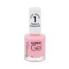 Rimmel London Super Gel French Manicure STEP1 Лак за нокти за жени 12 ml Нюанс 091 English Rose