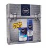 Nivea Men Protect &amp; Care Подаръчен комплект одеколон 2v1 100 ml + пяна за бръснене 200 ml