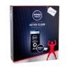 Nivea Men Active Clean Подаръчен комплект душ гел 250 ml + крем Men Creme 75 ml