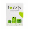 Ziaja Natural Olive Подаръчен комплект дневен крем за ръце 50 ml + масло за тяло 200 ml + двукомпонентен почистващ продукт за грим Olive Leaf 120 ml