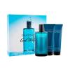 Davidoff Cool Water Подаръчен комплект EDT 125 ml + балсам след бръснене 75 ml + душ гел 75 ml увредена кутия