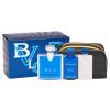Bvlgari BLV Pour Homme Подаръчен комплект EDT 100ml + 75ml балсам за след бръснене + 75ml душ гел + козметична чанта