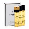 Chanel N°5 Eau de Parfum за жени Пълнител 3x20 ml