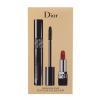 Christian Dior Diorshow Pump´N´Volume HD Подаръчен комплект спирала 6 g + червило Mini Rouge 999 1,5 g