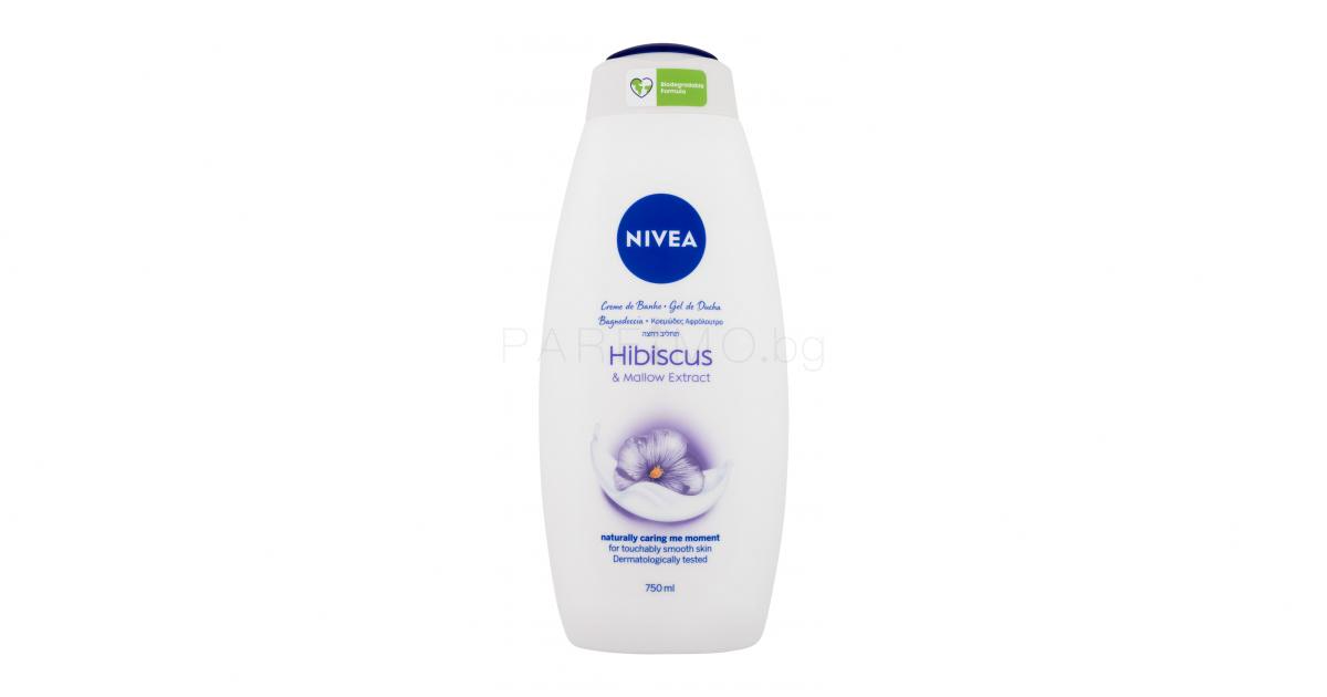 Душ гелове Nivea Hibiscus & Mallow Extract Parfimo.bg