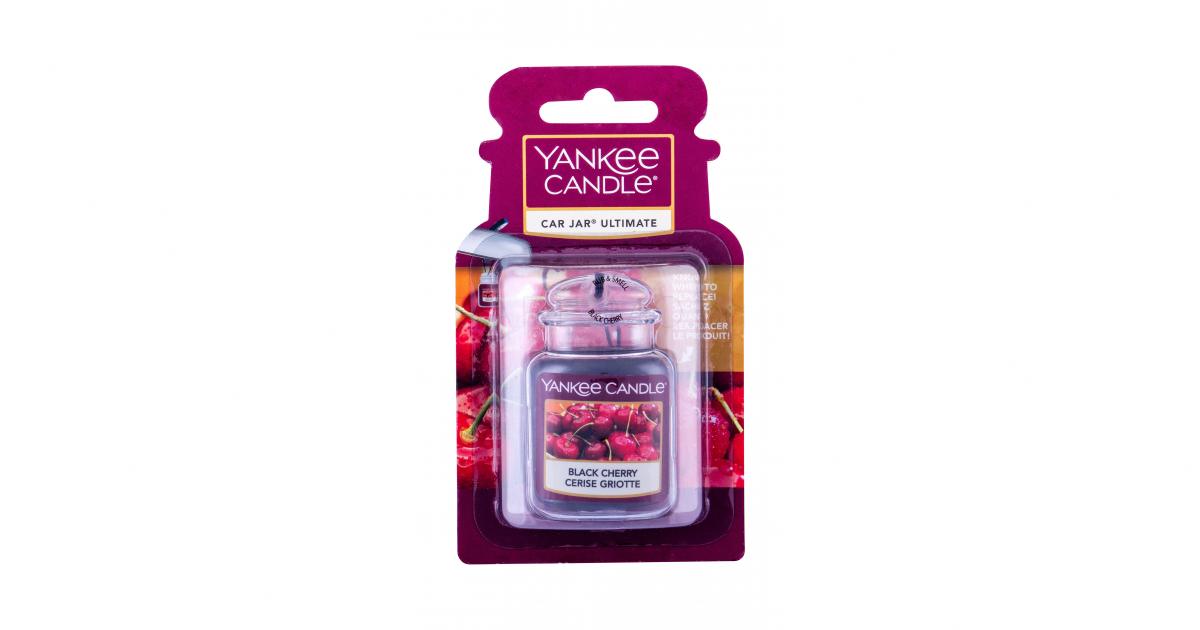 Yankee Candle Black Cherry Car Jar Ароматизатори за коли Parfimo.bg