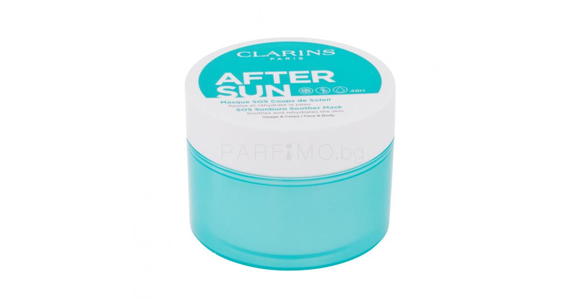 Clarins After Sun SOS Sunburn Soother Mask Продукт за след слънце за