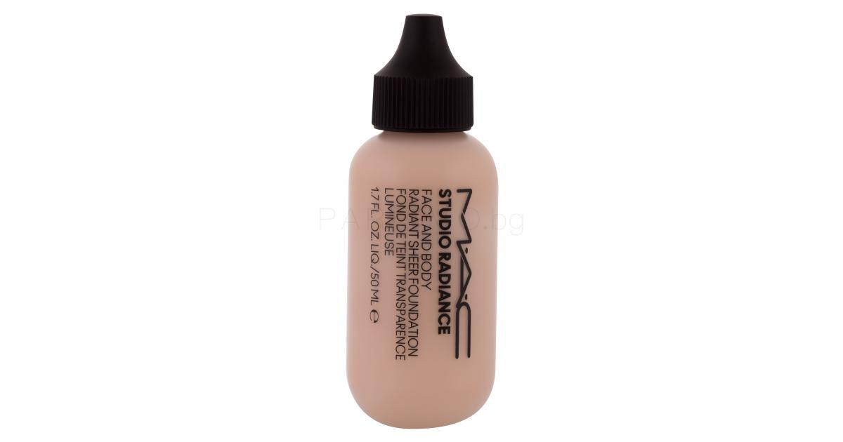 MAC Studio Radiance Face And Body Radiant Sheer Foundation Фон дьо тен