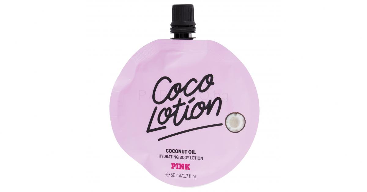 Pink Coco Lotion Coconut Oil Hydrating Body Lotion Travel Size Лосион