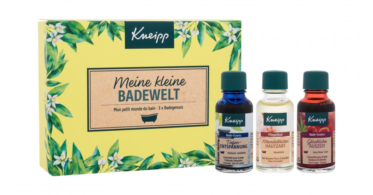 Kneipp Bath Oil Set Подаръчен комплект Душ масло Deep Relaxation 20 ml