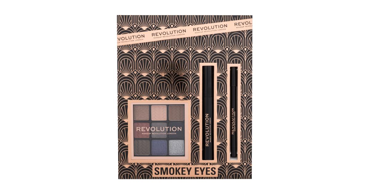 Makeup Revolution London Smokey Eyes Подаръчен комплект за жени палитра