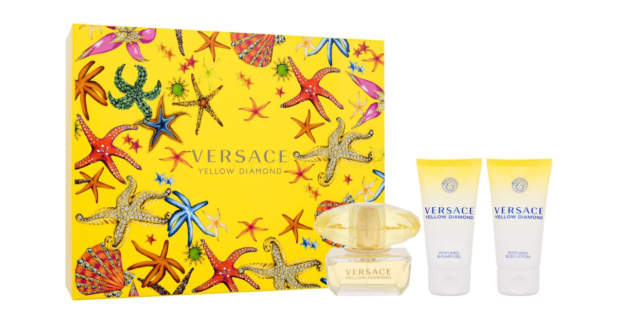 Versace Yellow Diamond Подаръчен комплект EDT 50 ml + лосион за тяло 50