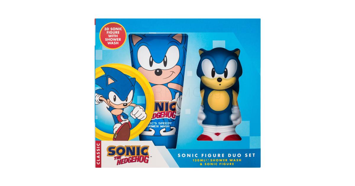 Sonic The Hedgehog Sonic Figure Duo Set Подаръчен комплект душ гел 150