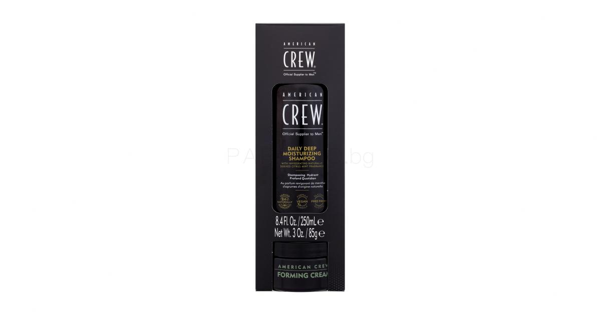 American Crew Daily Deep Moisturizing Подаръчен комплект шампоан Daily Deep Moisturizing Shampoo