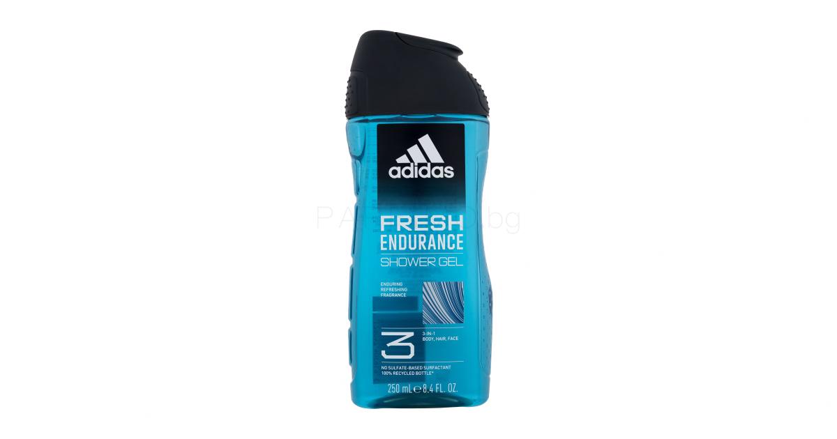 Adidas Fresh Endurance Shower Gel 3In1 Душ гел за мъже 250 ml