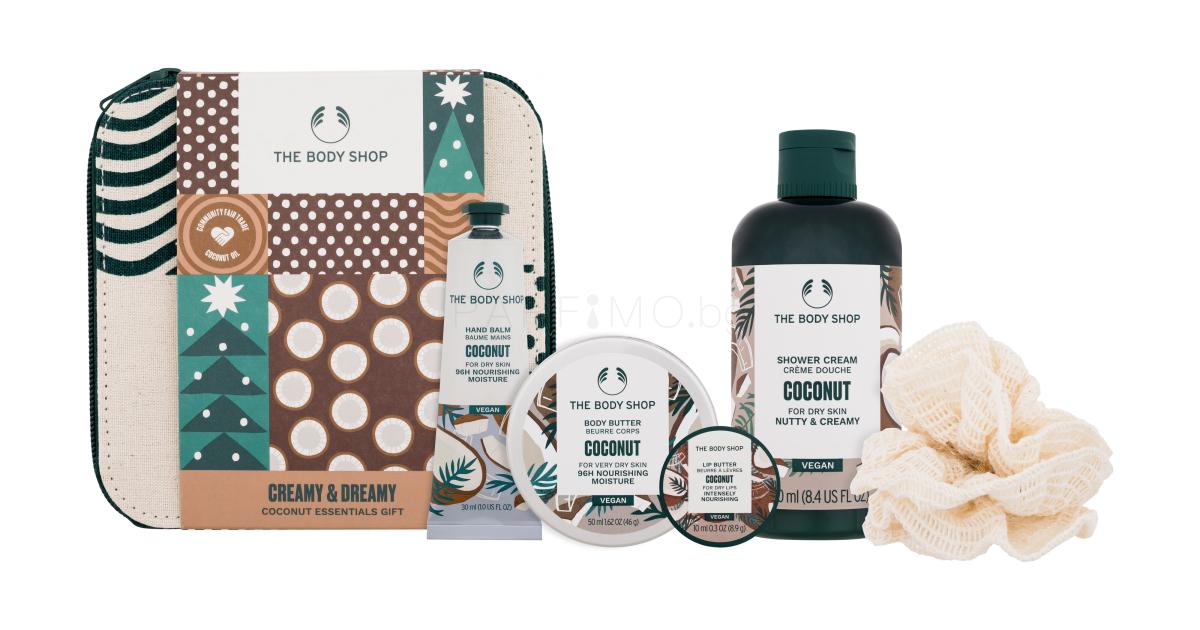 The Body Shop Coconut Creamy & Dreamy Подаръчен комплект душ крем