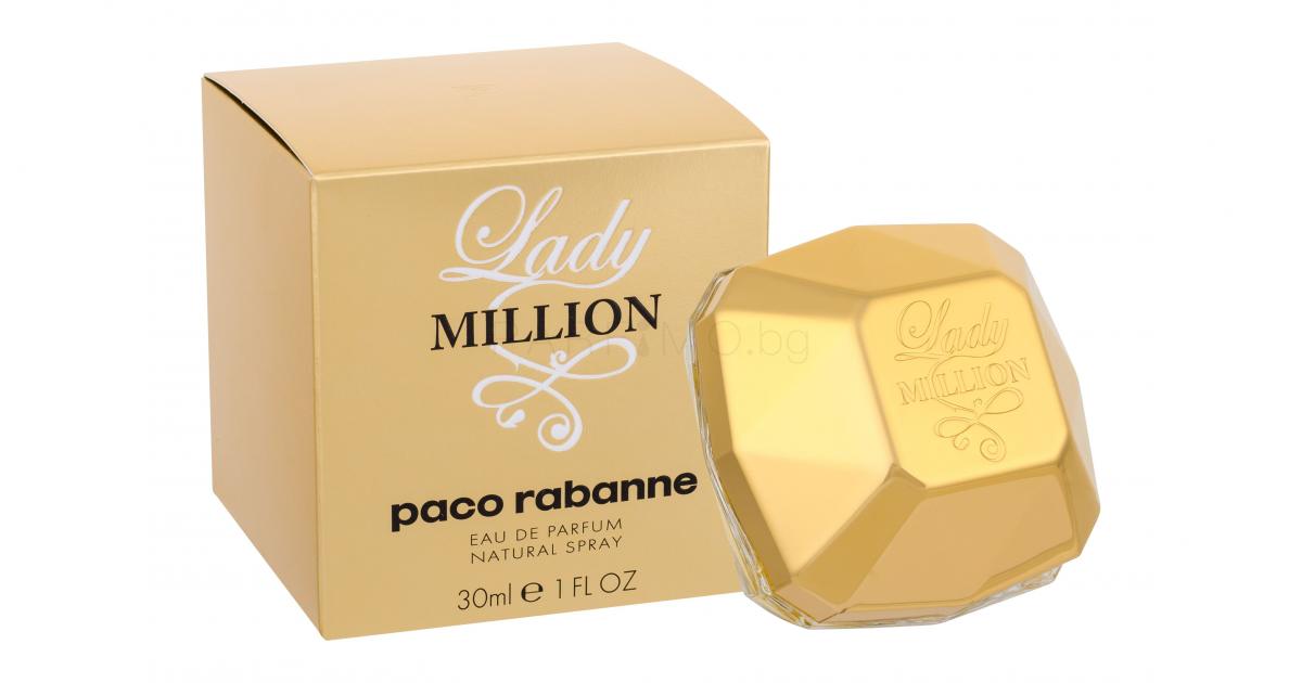 Paco Rabanne Lady Million Eau de Parfum за жени 30 ml | Parfimo.bg