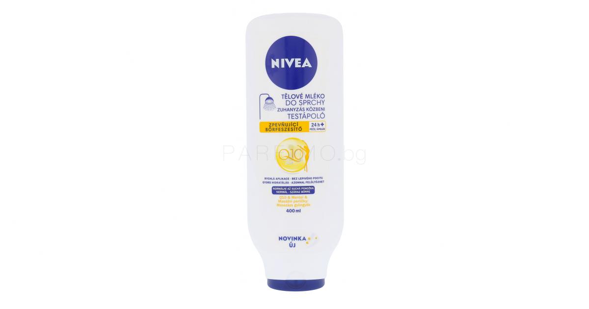 Nivea Q10 Plus InShower Firming Body Lotion Лосион за тяло за под душ за жени 400 ml Parfimo.bg