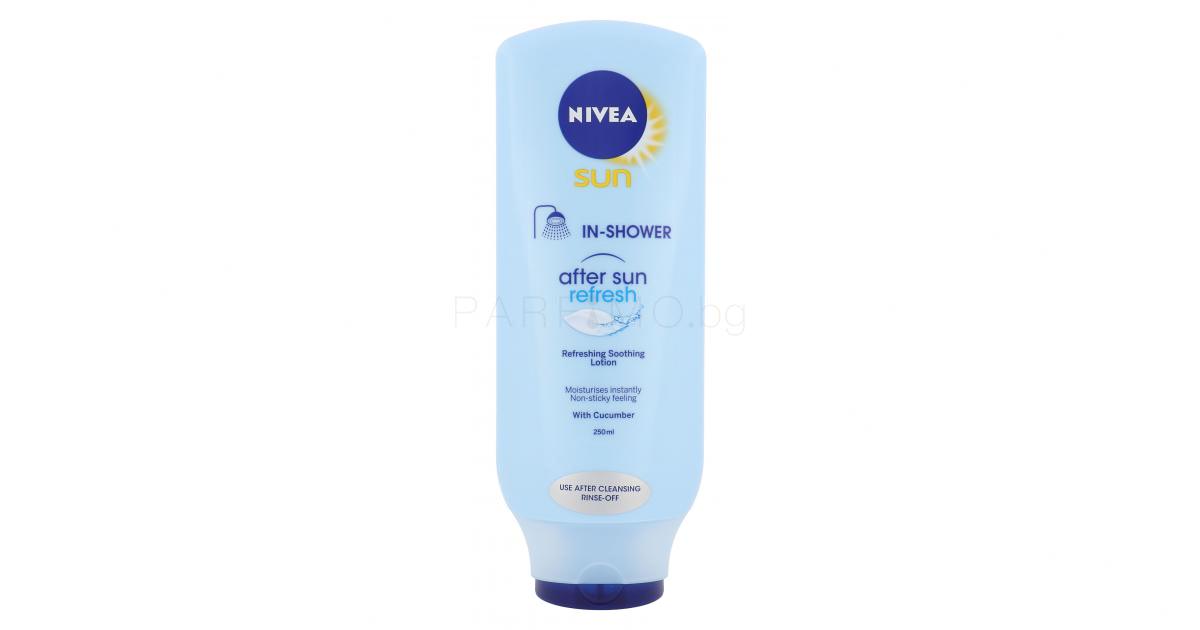 Nivea Sun Refresh After Sun Lotion In Shower Лосион за тяло за под душ за жени 250 ml Parfimo.bg