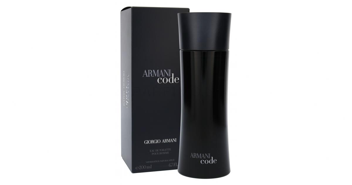armani code eau de toilette 200ml
