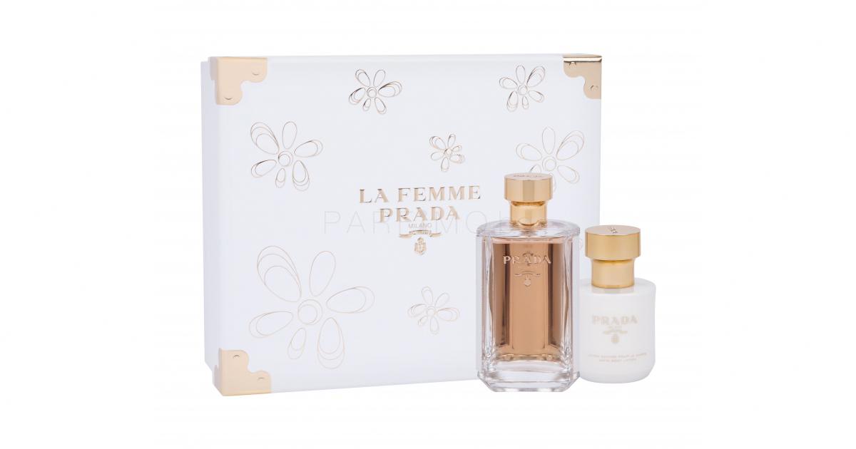 Prada La Femme Podarchen Komplekt Za Zheni Edp 100 Ml Losion Za Tyalo 100 Ml Parfimo Bg