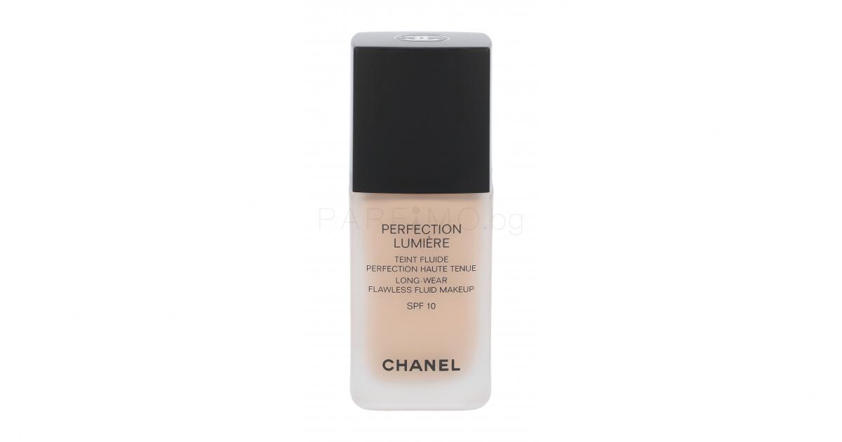 Chanel Perfection Lumière Long-Wear Fluid Makeup SPF10 Фон дьо тен за жени  30 ml Нюанс 12 Beige Rosé