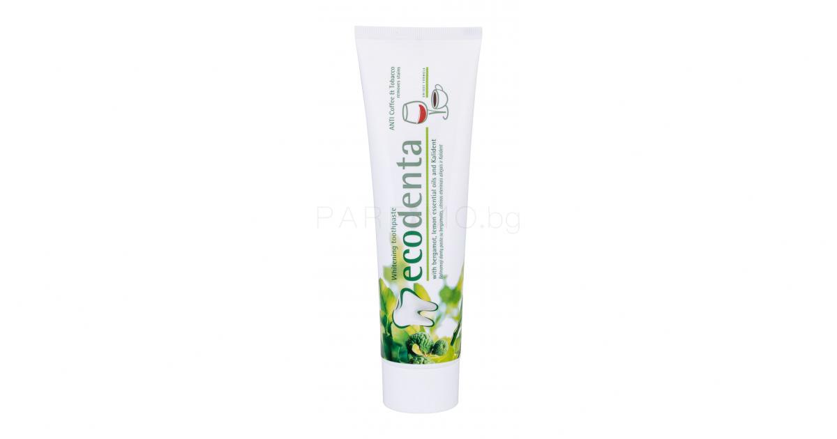 Ecodenta Toothpaste Whitening ANTI Coffee & Tobacco Паста за зъби 100