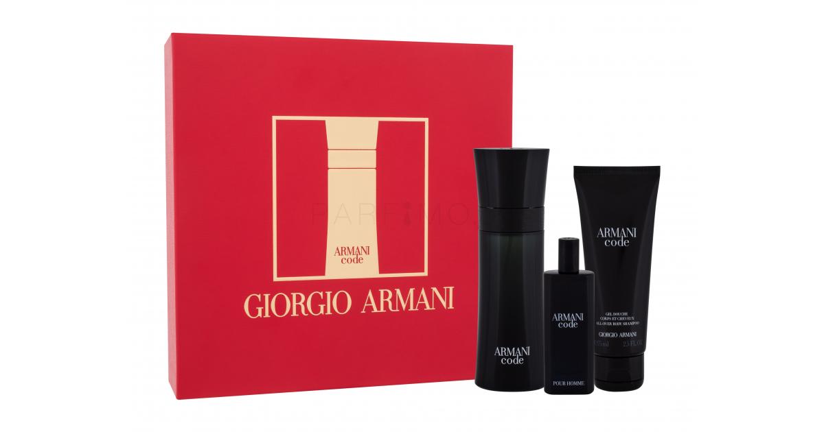 armani code for men set