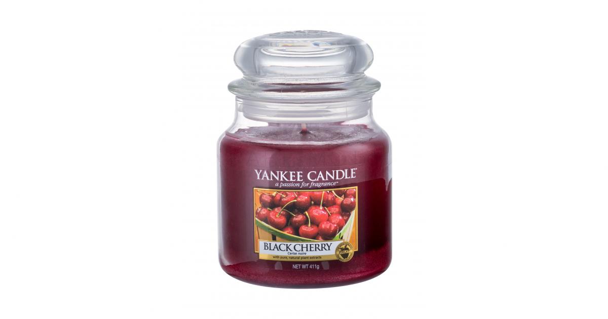 Yankee Candle Black Cherry Ароматна свещ 411 гр Parfimo.bg
