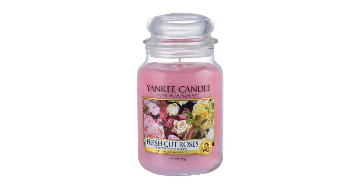 Yankee Candle Fresh Cut Roses Ароматни свещи Parfimo.bg