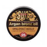 Vivaco Sun Argan Bronz Oil Suntan Butter SPF25 Слънцезащитна козметика за тяло 200 ml