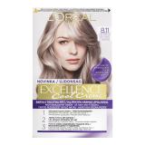 L'Oréal Paris Excellence Cool Creme Боя за коса за жени 48 ml Нюанс 8,11 Ultra Ash Light Blond