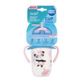 Canpol babies Exotic Animals Non-Spill Expert Cup With Weighted Straw Pink