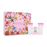Versace Bright Crystal Подаръчен комплект EDT 50 ml + лосион за тяло 50 ml + душ гел 50 ml