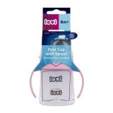 LOVI First Cup With Spout Pink 6m+