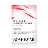 Some By Mi Real Snail Skin Barrier Care Mask Маска за лице 20 g