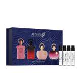 Afnan Discovery Set Supremacy Подаръчен комплект EDP Supremacy Gala 2 ml + EDP Supremacy Tapis Rouge 2 ml + EDP Supremacy Pink 2 ml + EDP Supremacy Purple 2 ml