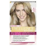 L'Oréal Paris Excellence Creme Triple Protection Боя за коса за жени 48 ml Нюанс 8,1 Natural Ash Blonde