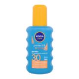 Nivea Sun Protect & Bronze Sun Spray SPF30 Слънцезащитна козметика за тяло 200 ml