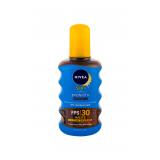 Nivea Sun Protect & Bronze Oil Spray SPF30 Слънцезащитна козметика за тяло 200 ml