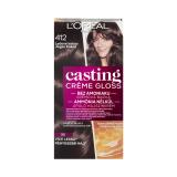 L'Oréal Paris Casting Creme Gloss Боя за коса за жени 48 ml Нюанс 412 Iced Cocoa