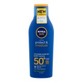 Nivea Sun Protect & Moisture SPF50+ Слънцезащитна козметика за тяло 200 ml