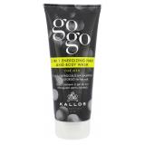 Kallos Cosmetics Gogo 2 in 1 Energizing Hair And Body Wash Душ гел за мъже 200 ml