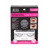 Ardell Magnetic Liner & Lash 110 Подаръчен комплект магнитни мигли 110 1 чифт + магнитна гелообразна очна линия 2 g Black + четка за очна линия 1 бр
