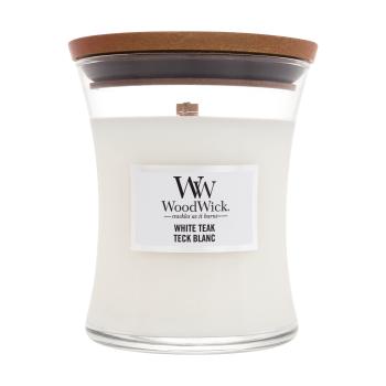 WoodWick White Teak